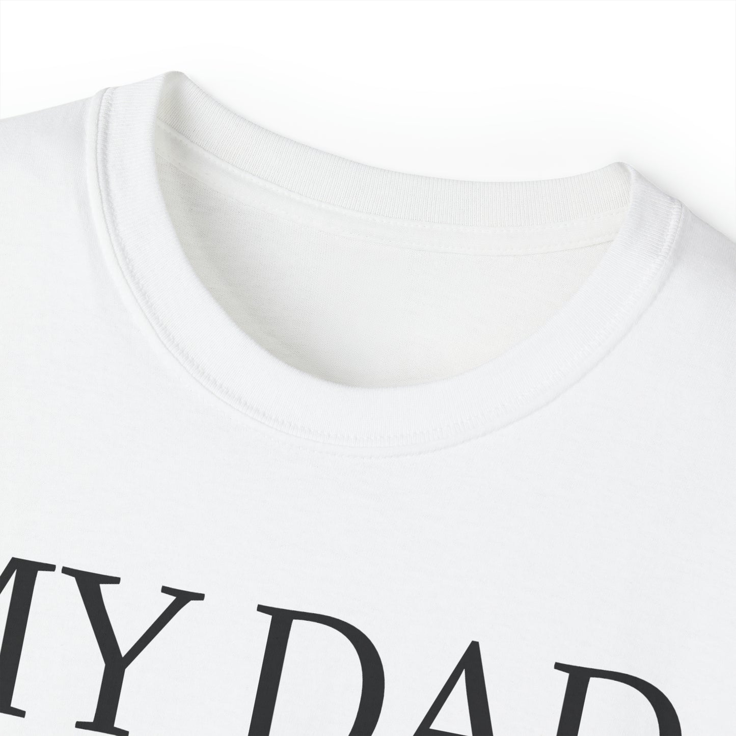 'My Dad Had A Rolls-Royce' Slogan T-Shirt In White